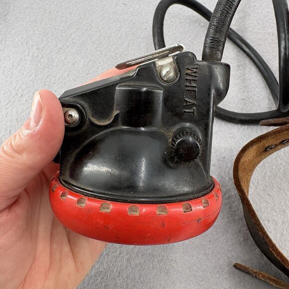 VINTAGE Nite Lite NL682 Head Lamp Battery Mining Coon Hunting Head Lamp - Picture 9 of 10